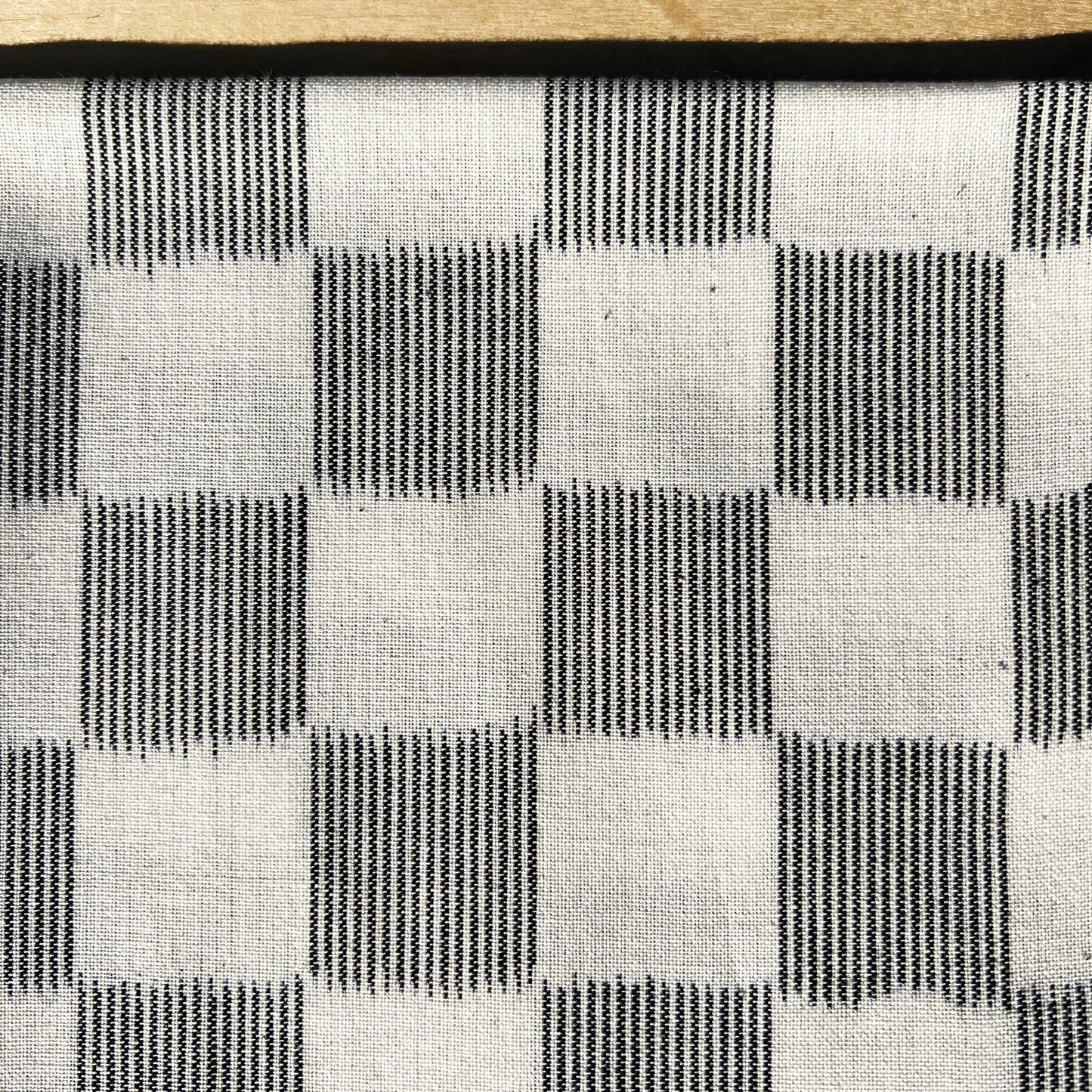 Kasuri Table Napkins, Ichimatsu White