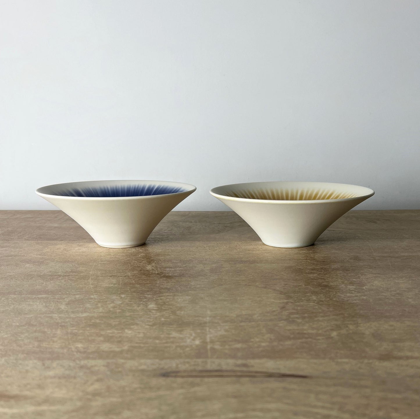 Asagao Bowl 7”, Yellow Wash