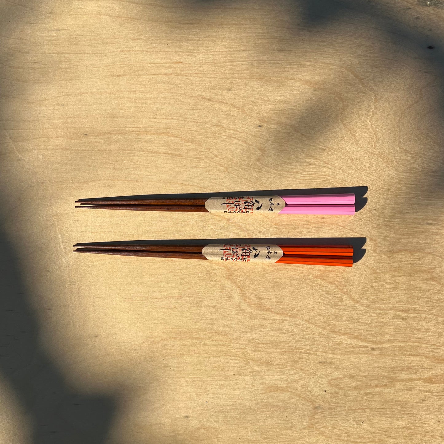 Kyoto Octagonal Chopsticks, Orange