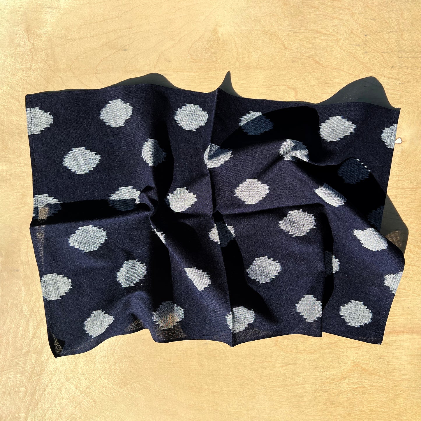 Kasuri Table Napkins, Large Dots