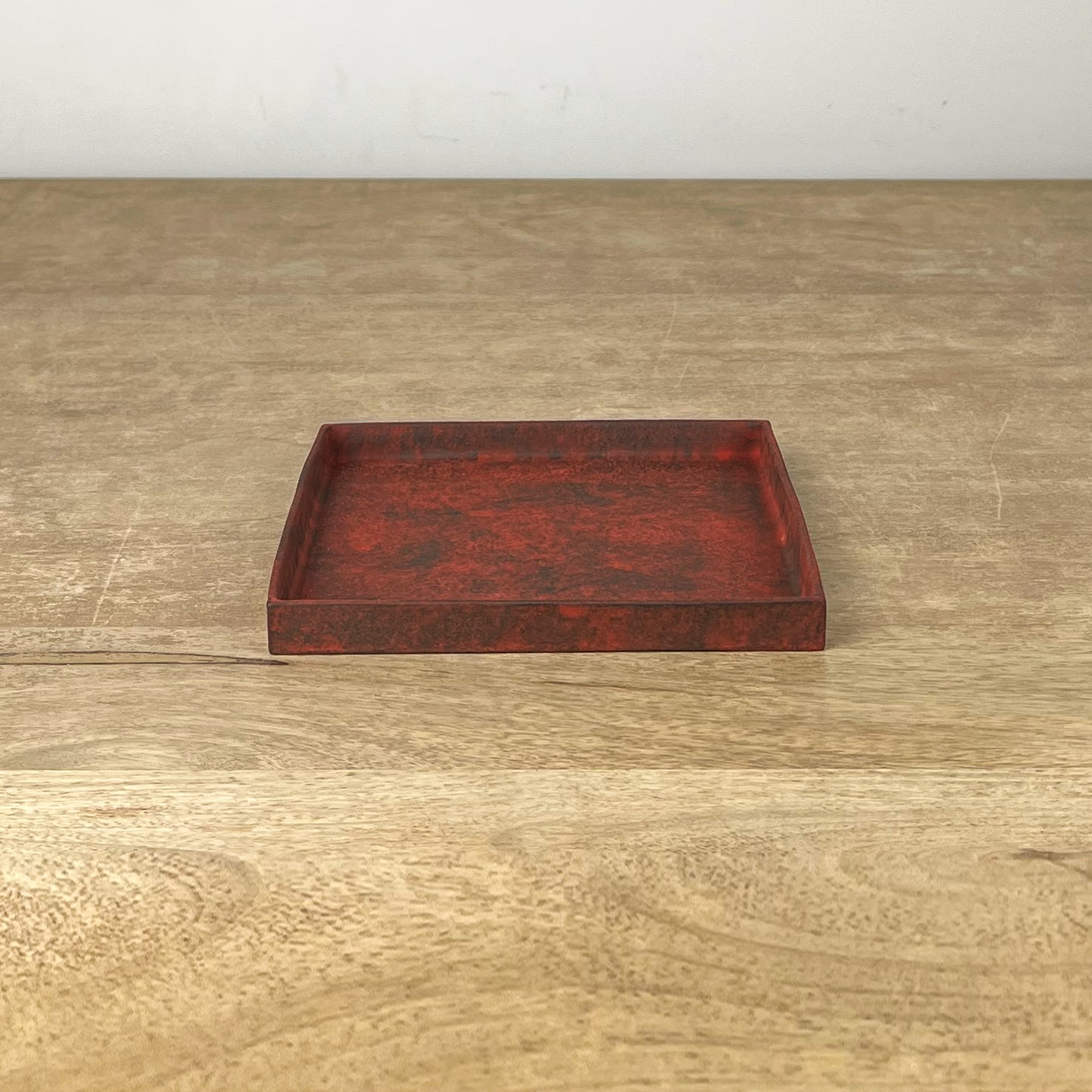 Red Square Plate 5.5"