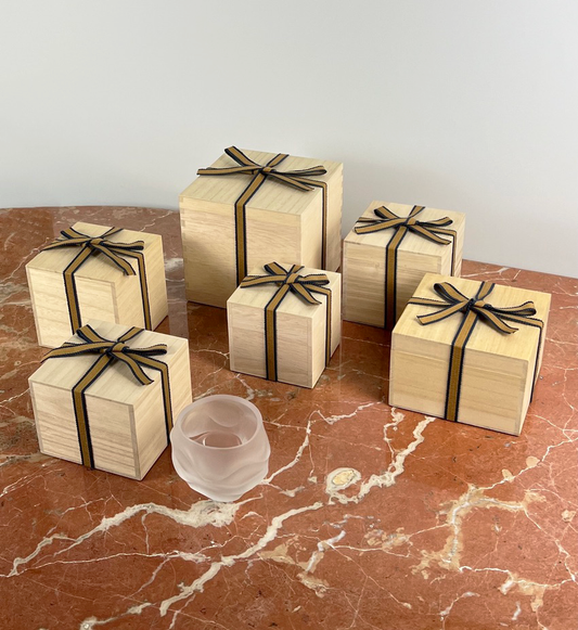 Kiribako, Sake Cup Size Gift Box