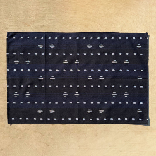 Kasuri Table Napkins, Navy Kasuri