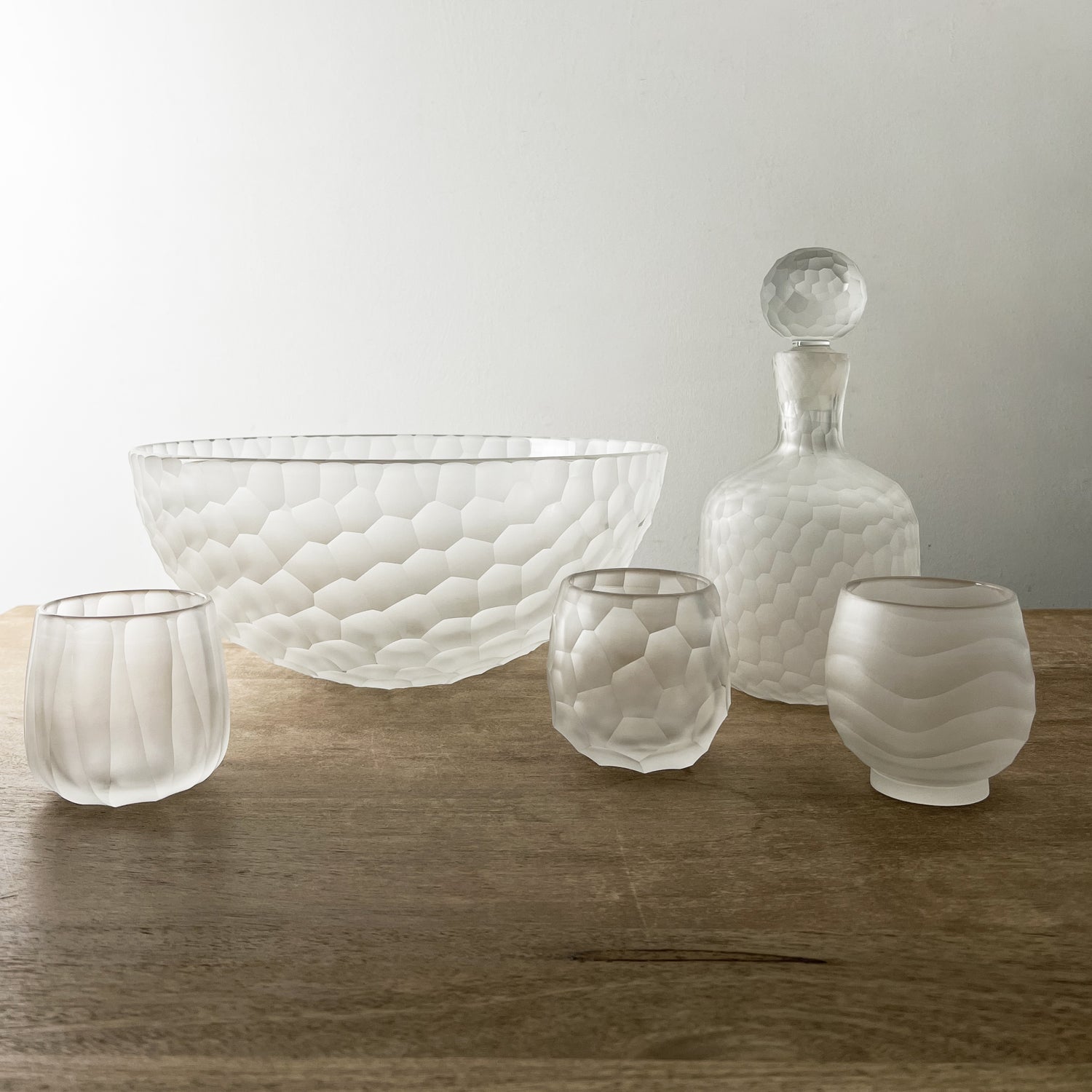 japanese artisanal glass crystal collection