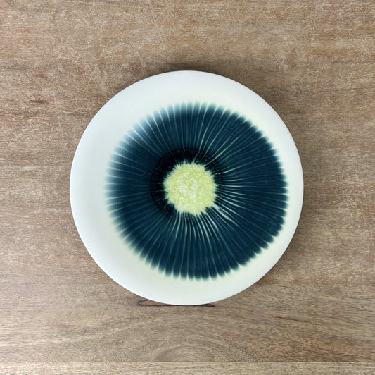Plate 9.5”, Indigo Wash