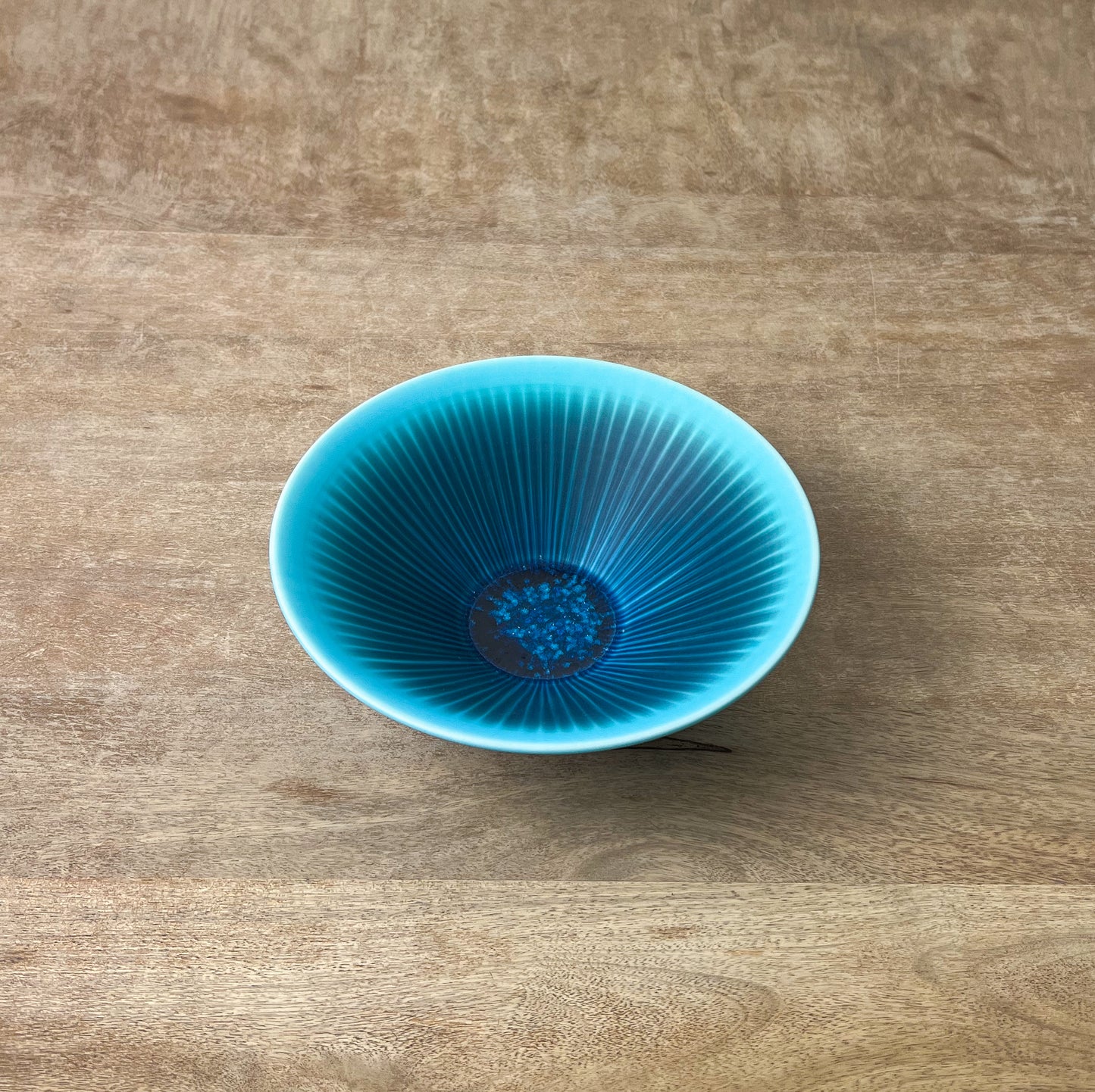 Asagao Bowl 7”, Indigo Wash Turkish Blue